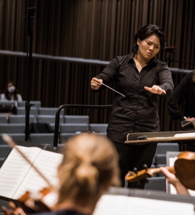 Rira Kim during SOV Conducting Masterclass